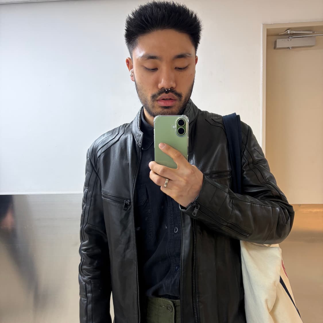 아르마니 익스체인지 바이커 자켓  상품이미지4