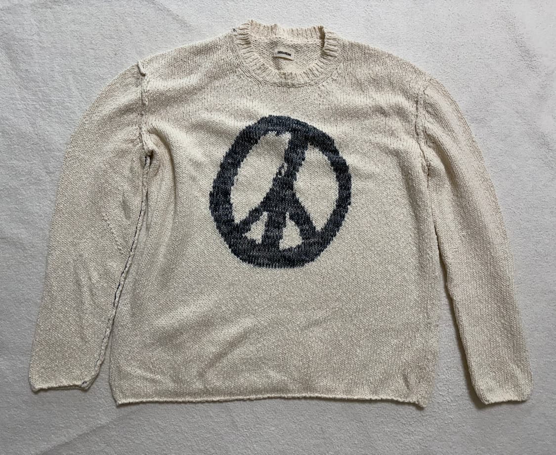 [L] 자딕앤볼테르 에디 코니 피스 스웨터 니트 (아이보리) 상품이미지1