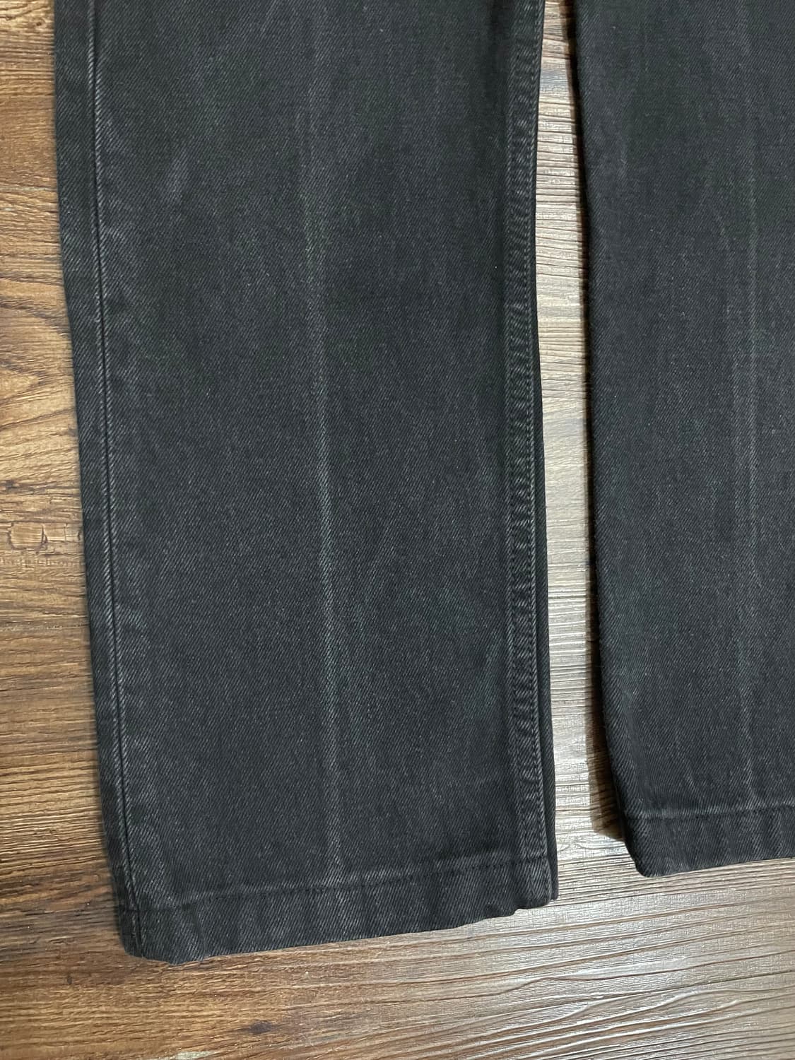 00s 리바이스 505 흑청 데님 팬츠 상품이미지4