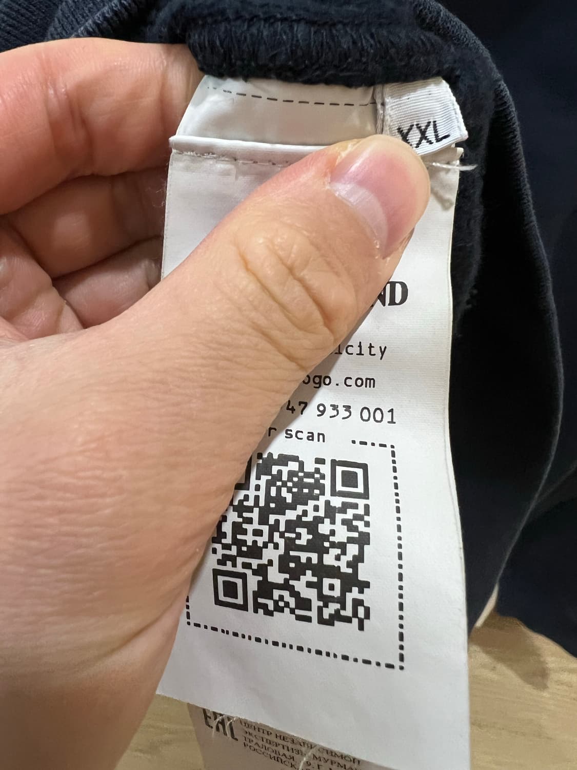 23fw 스톤아일랜드 네이비 후드티 2xl 상품이미지3