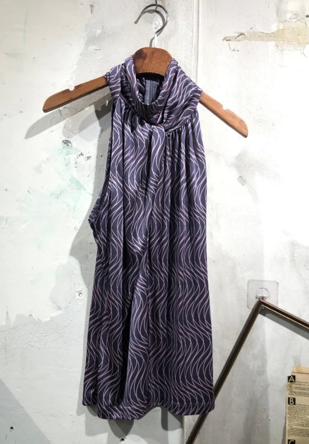 [2376] Halterneck sleeveless blouse 상품이미지3