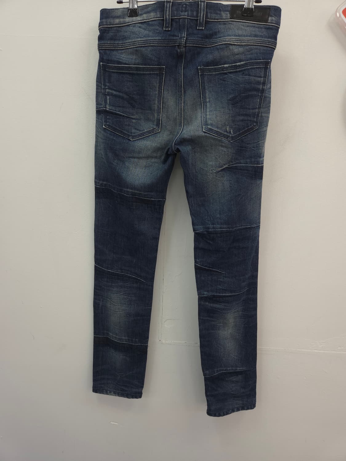 29 닐바렛 바이커진 데님 스키니핏 청바지 상품이미지7