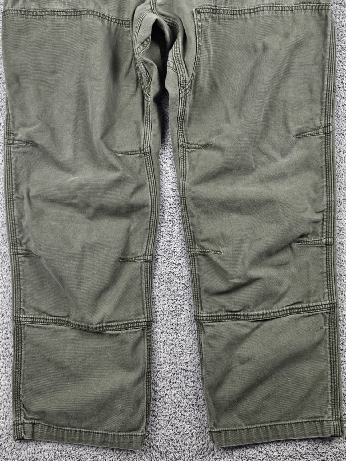 칼하트 캔버스 더블니 밴딩 커스텀 워크 팬츠 (40X30)/ 10231 상품이미지6