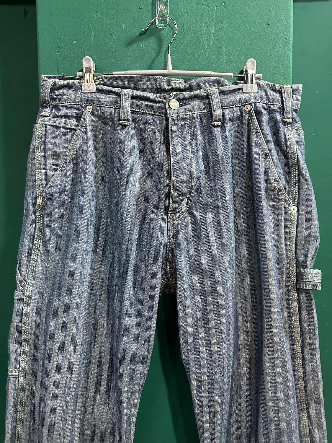 코디마진즈 스트라이프 카펜터팬츠 34 상품이미지2