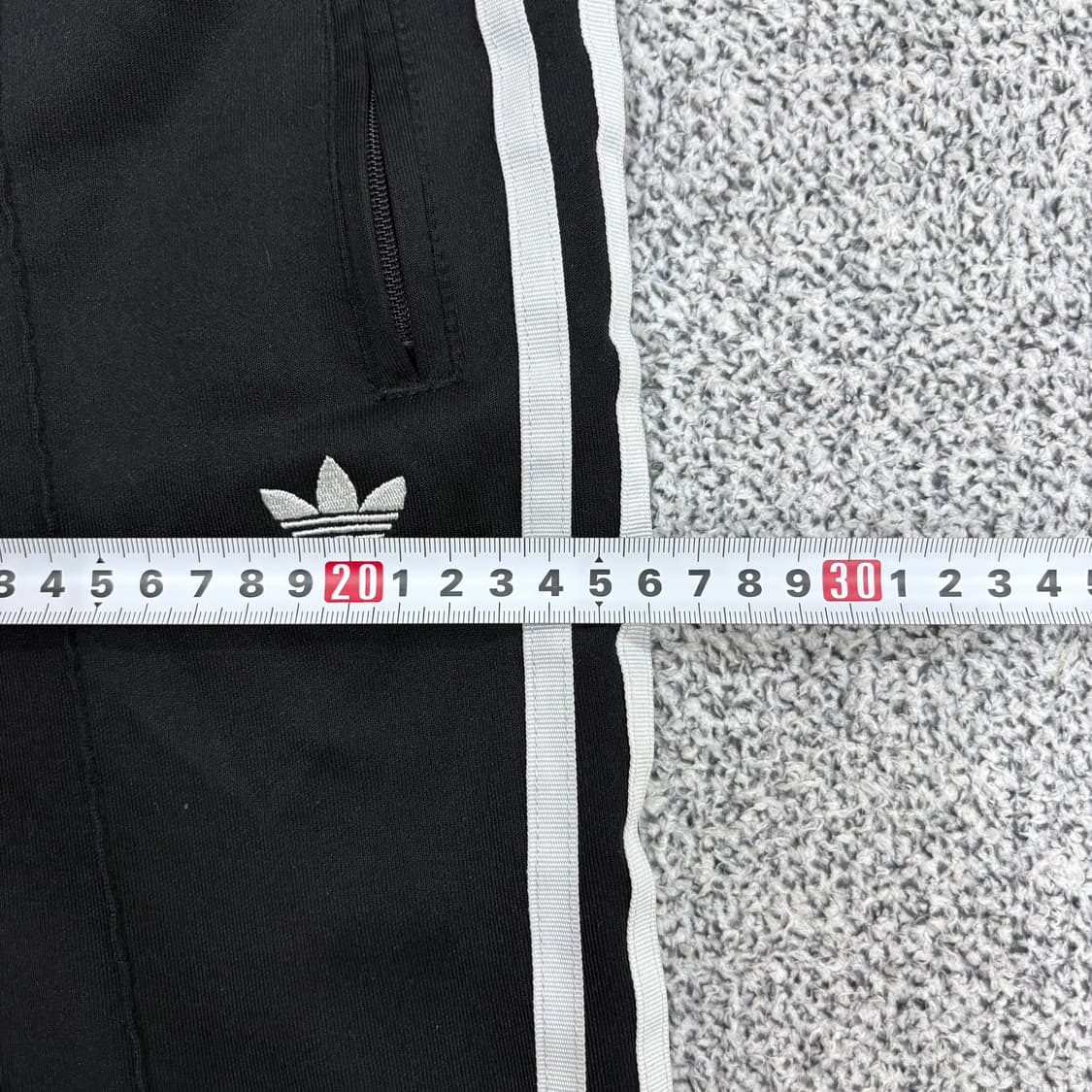 XS 아이다스 삼선 트레이닝 밴딩 팬츠 0303J 상품이미지8