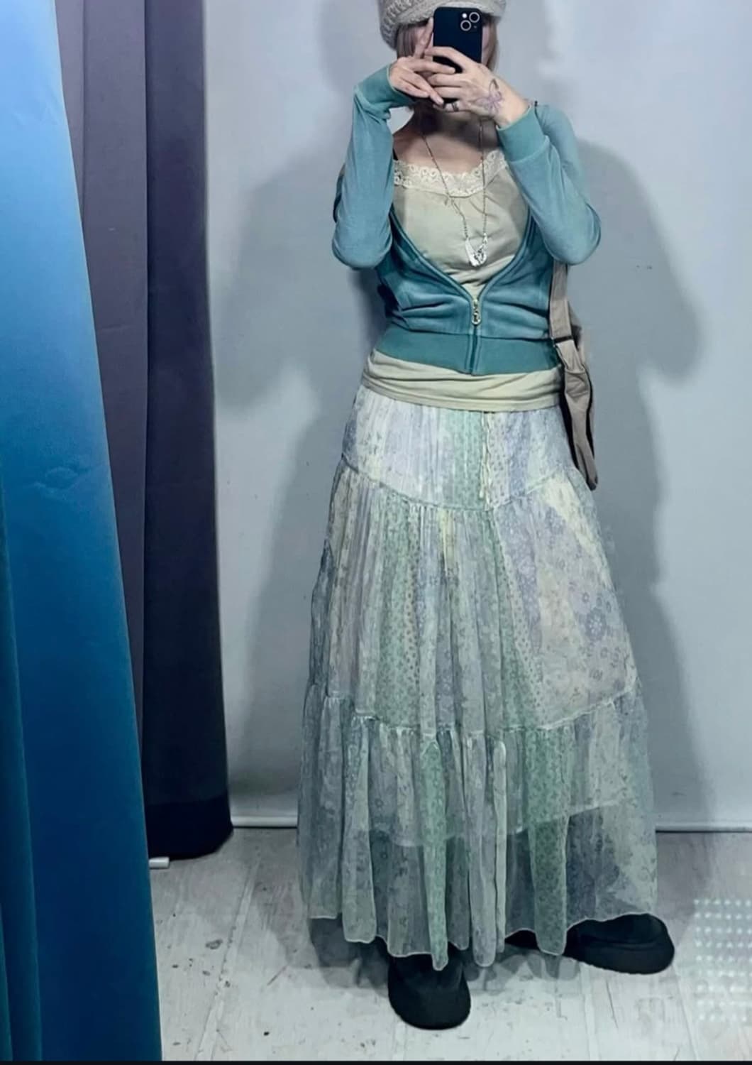 페어리 민트후집 롱스커트 개대장셋트 상품이미지2