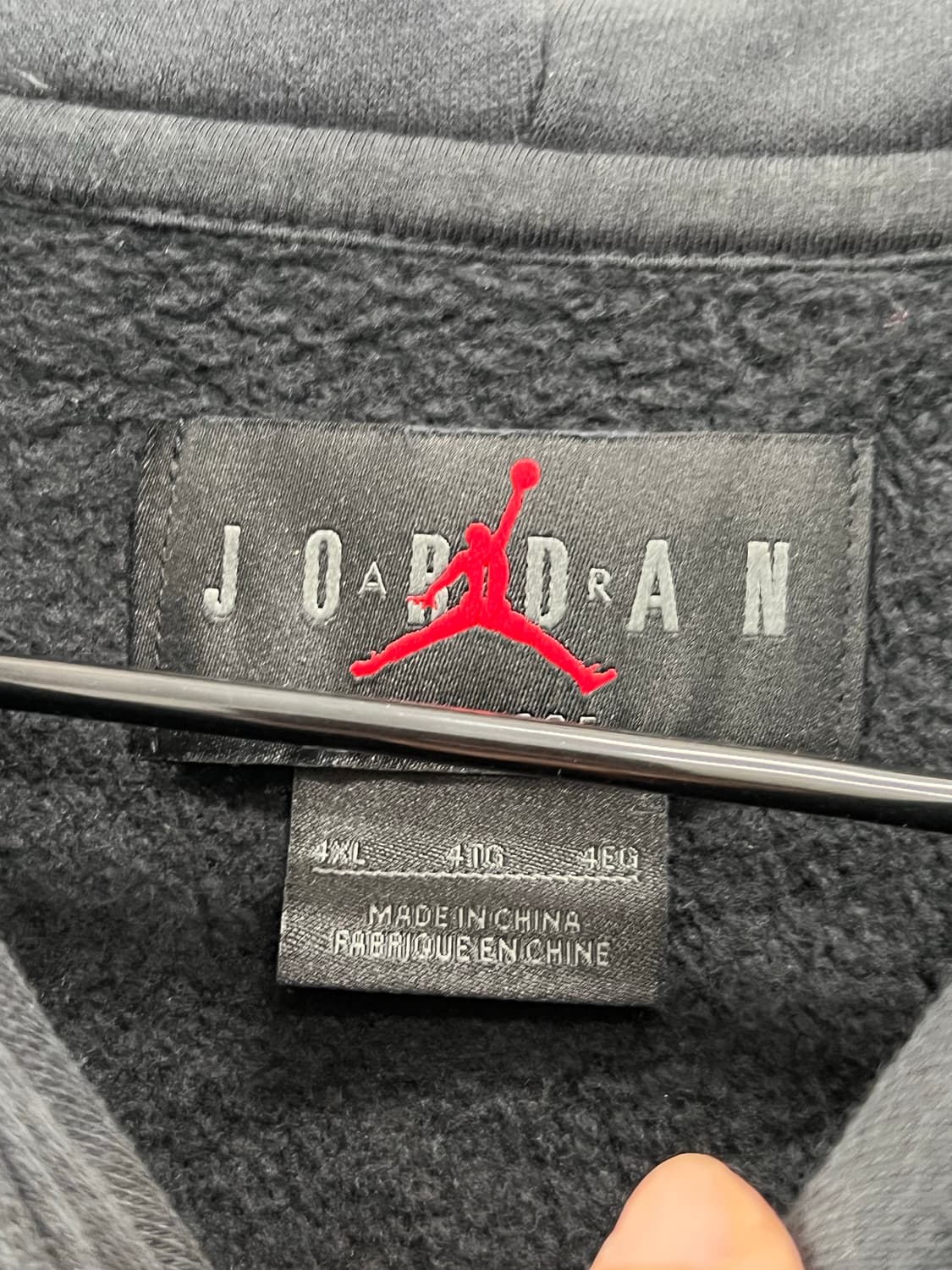 나이키 조던 테이텀 타코 제이 후드 블랙 상품이미지4