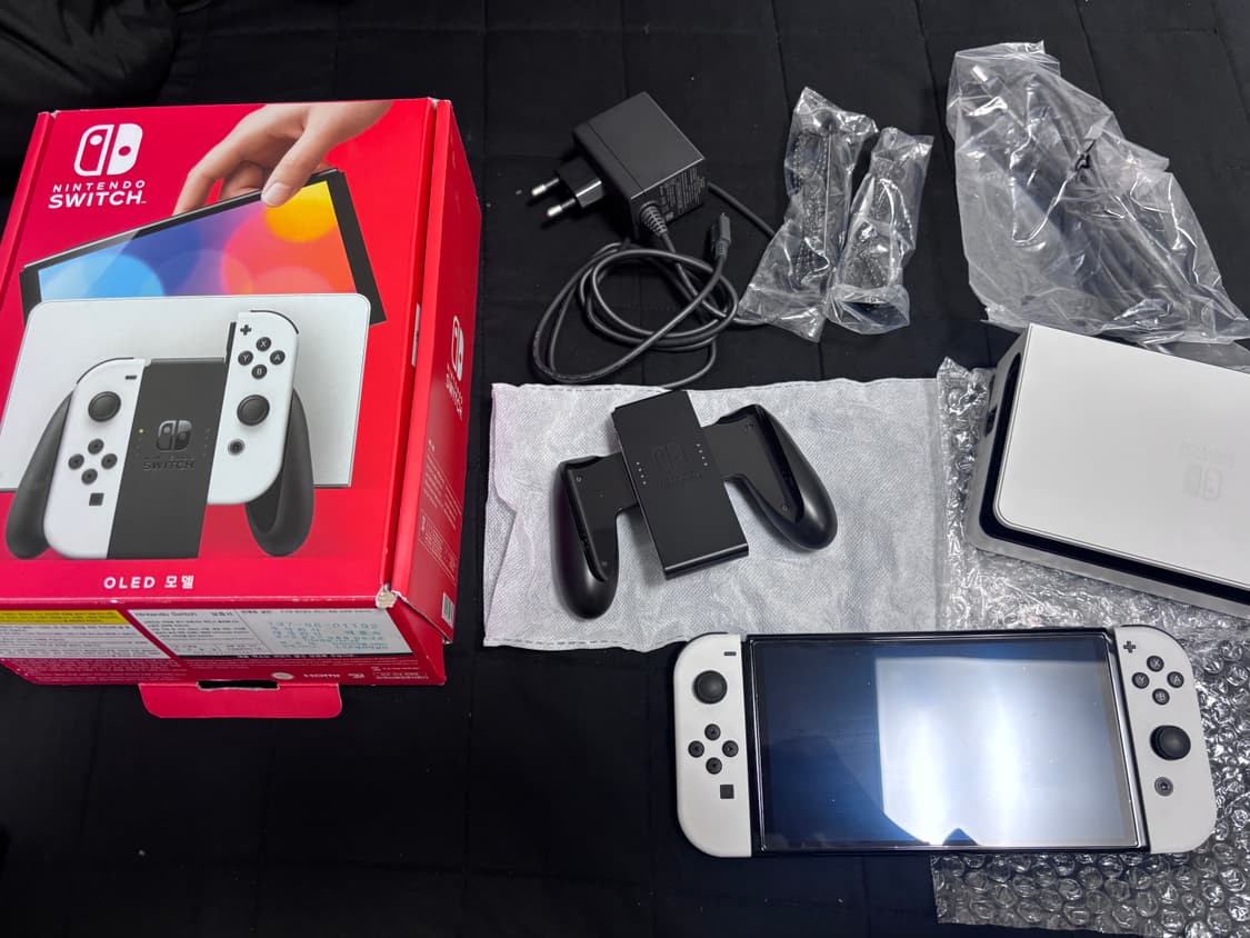 닌텐도 스위치 OLED 화이트 풀박스 상품이미지1