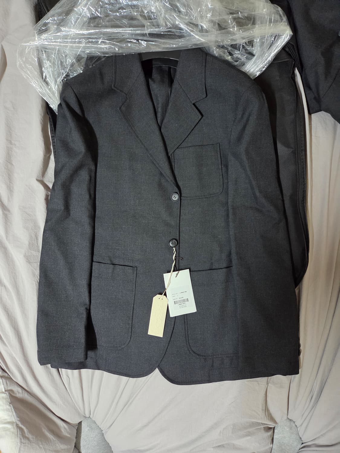 에든버러클럽 Wool Sports 정장 SET-UP(차콜) 상품이미지1