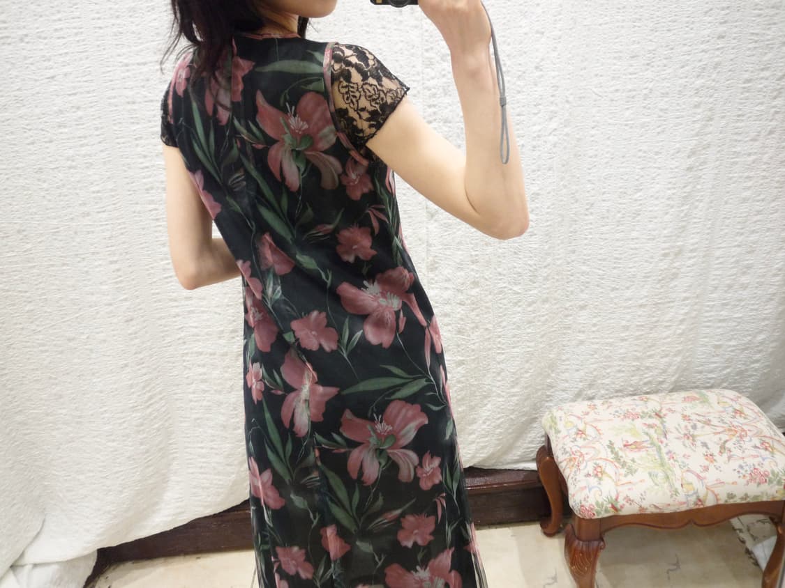 flower sheer long ops 상품이미지2