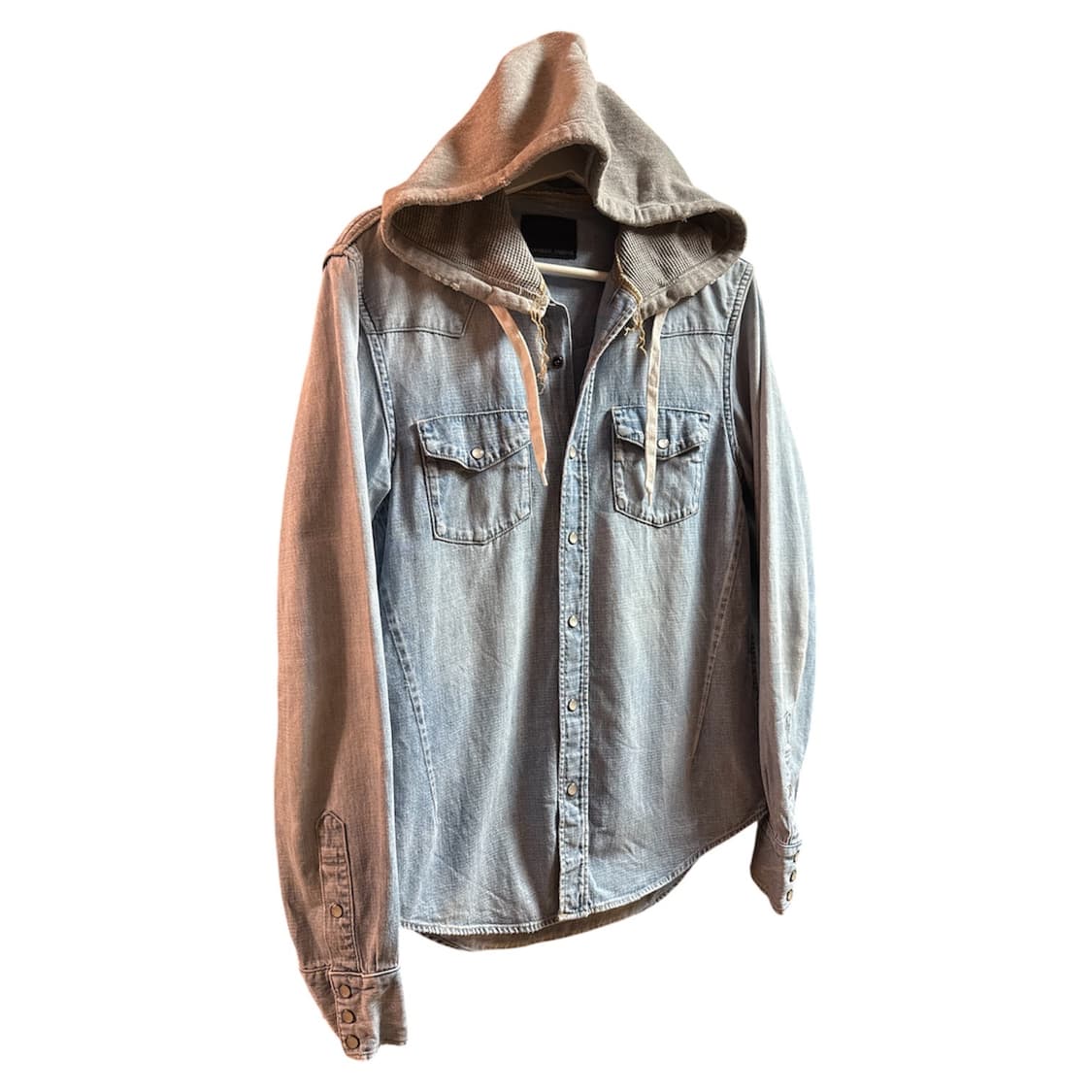 11fw 넘버나인 데님 후드셔츠 상품이미지1