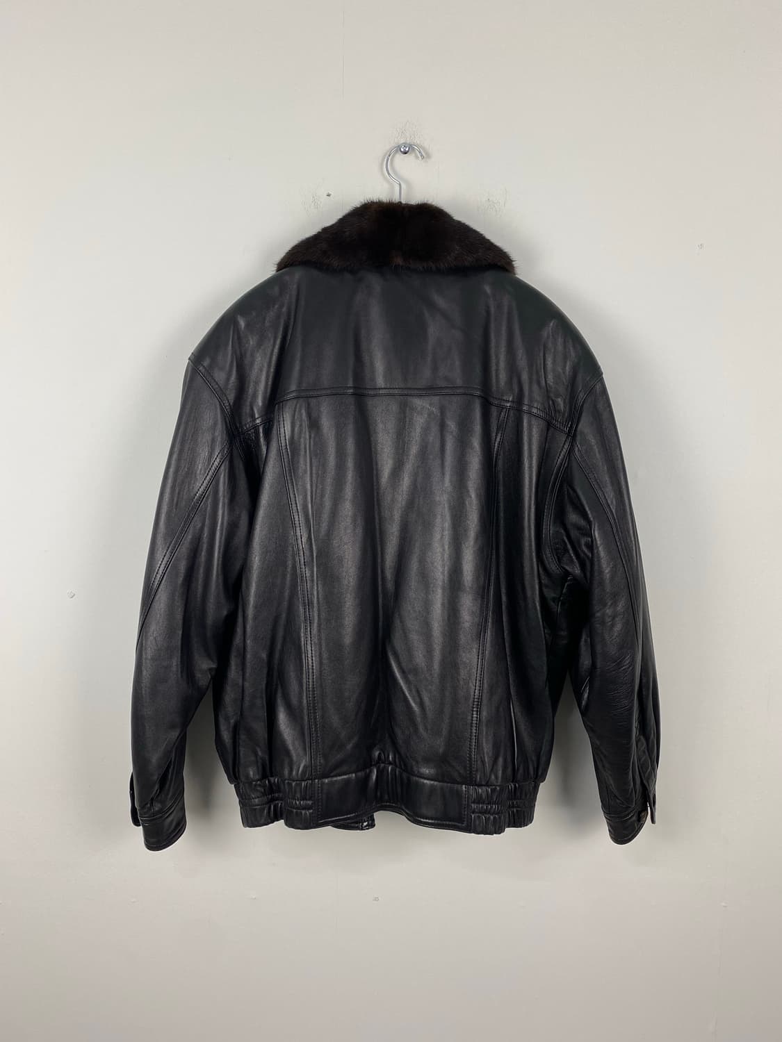 YSL 입생로랑 밍크 가죽 레더자켓 L 상품이미지2