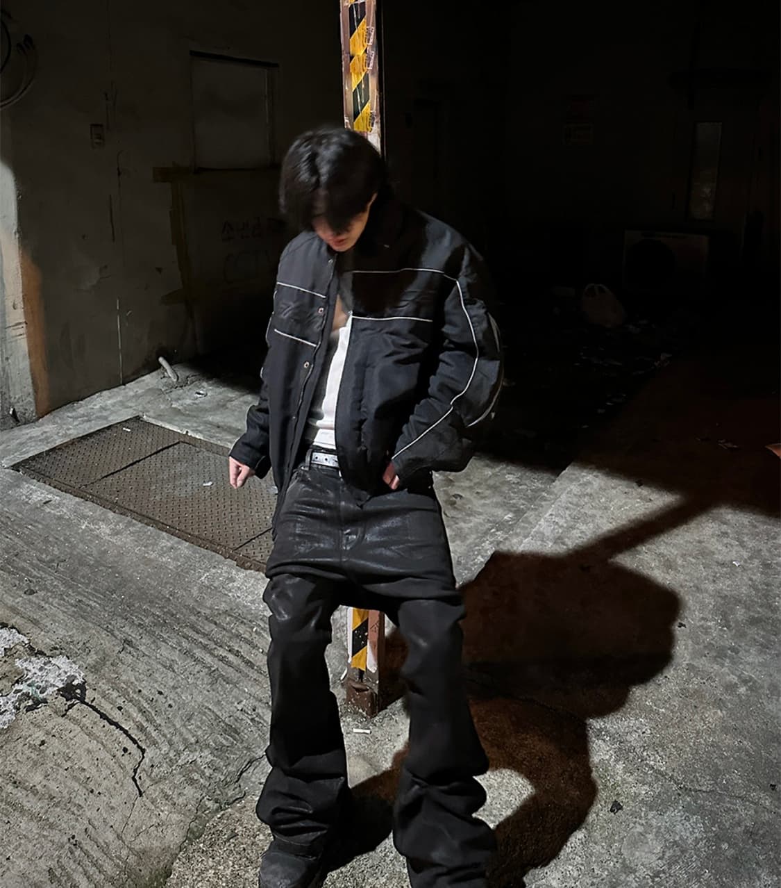 [2] 어웬드 플레어 데님 왁스 진 상품이미지1