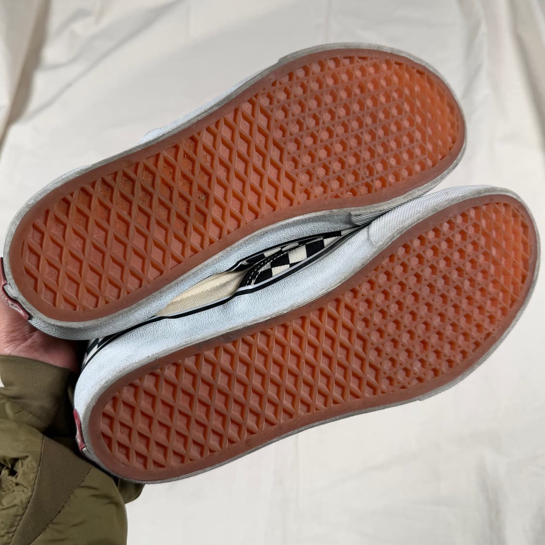 반스 체커보드 슬립온 스니커즈 운동화 265 상품이미지3