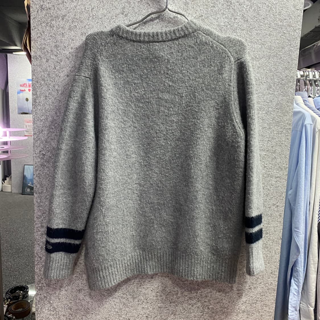 뉴에라 뉴욕양키스 그레이 니트 B3547 상품이미지4