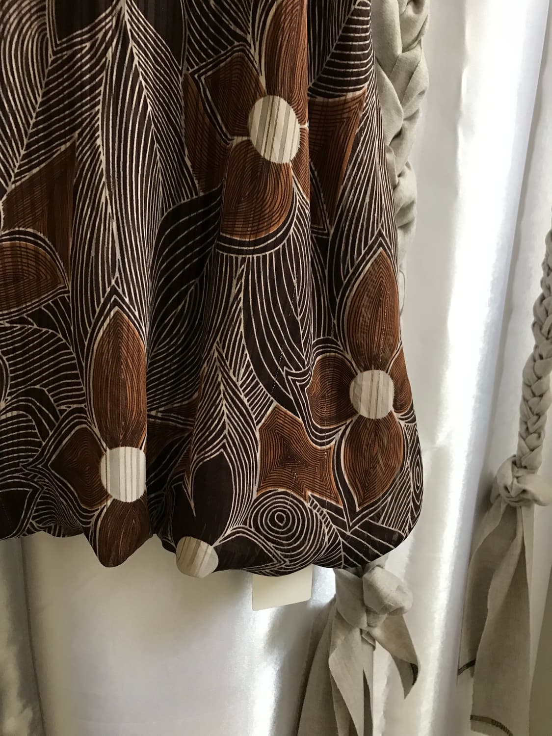 vintage pattern frill sleeveless 상품이미지8