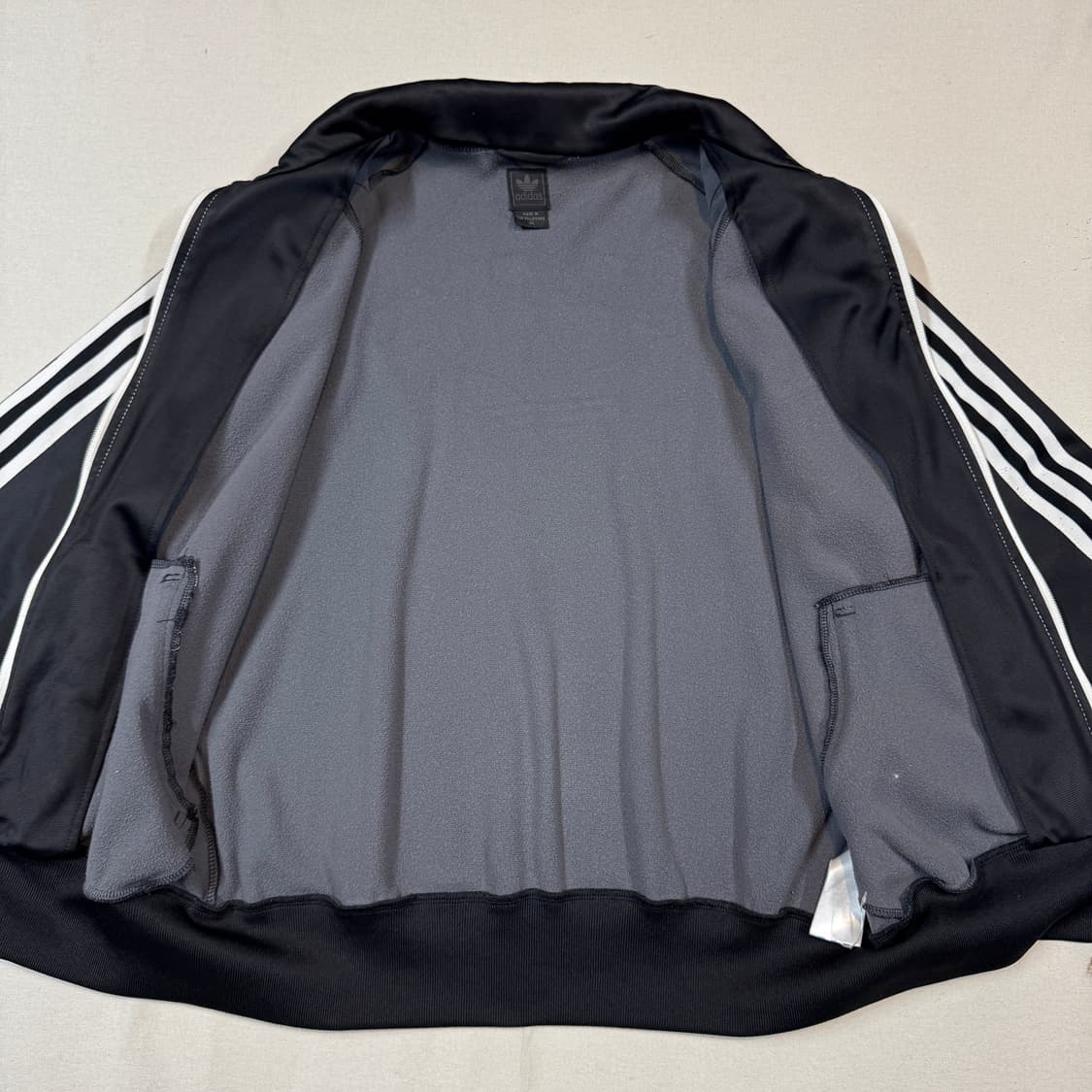 95) 아디다스 파이어버드 삼선 클럽 져지 트랙탑 집업 블랙 상품이미지5