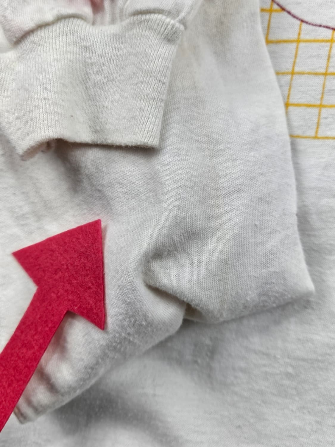 80's VINTAGE 치어리딩 싱글스티치 롱슬리브 (M추정)/11560 상품이미지7