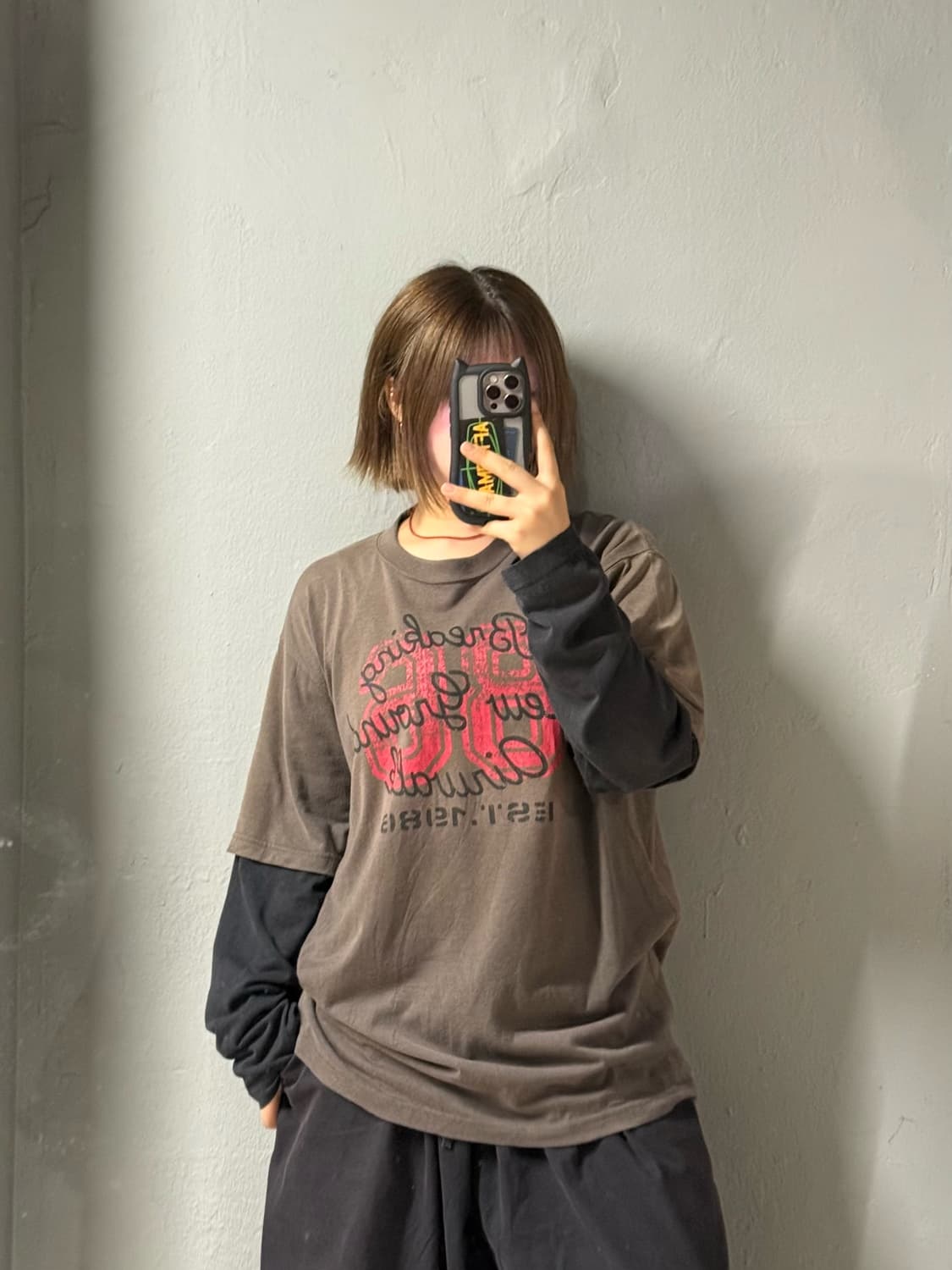 Airwalk layered detail long sleeve 상품이미지2