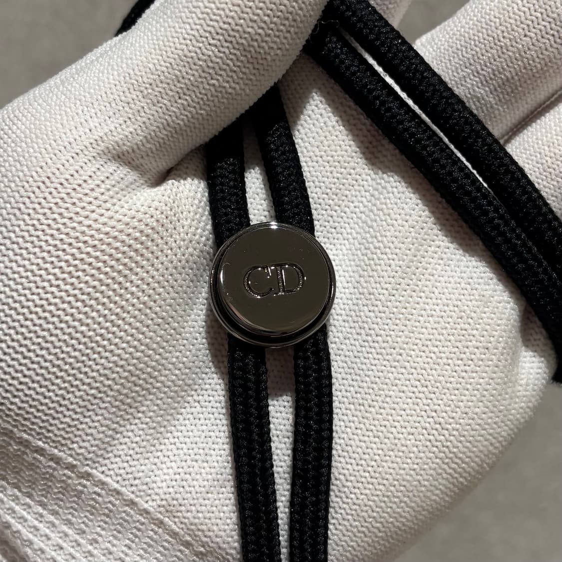 A+ OS사이즈 디올 오블리크 목걸이 카드지갑 블랙 풀구성 상품이미지7