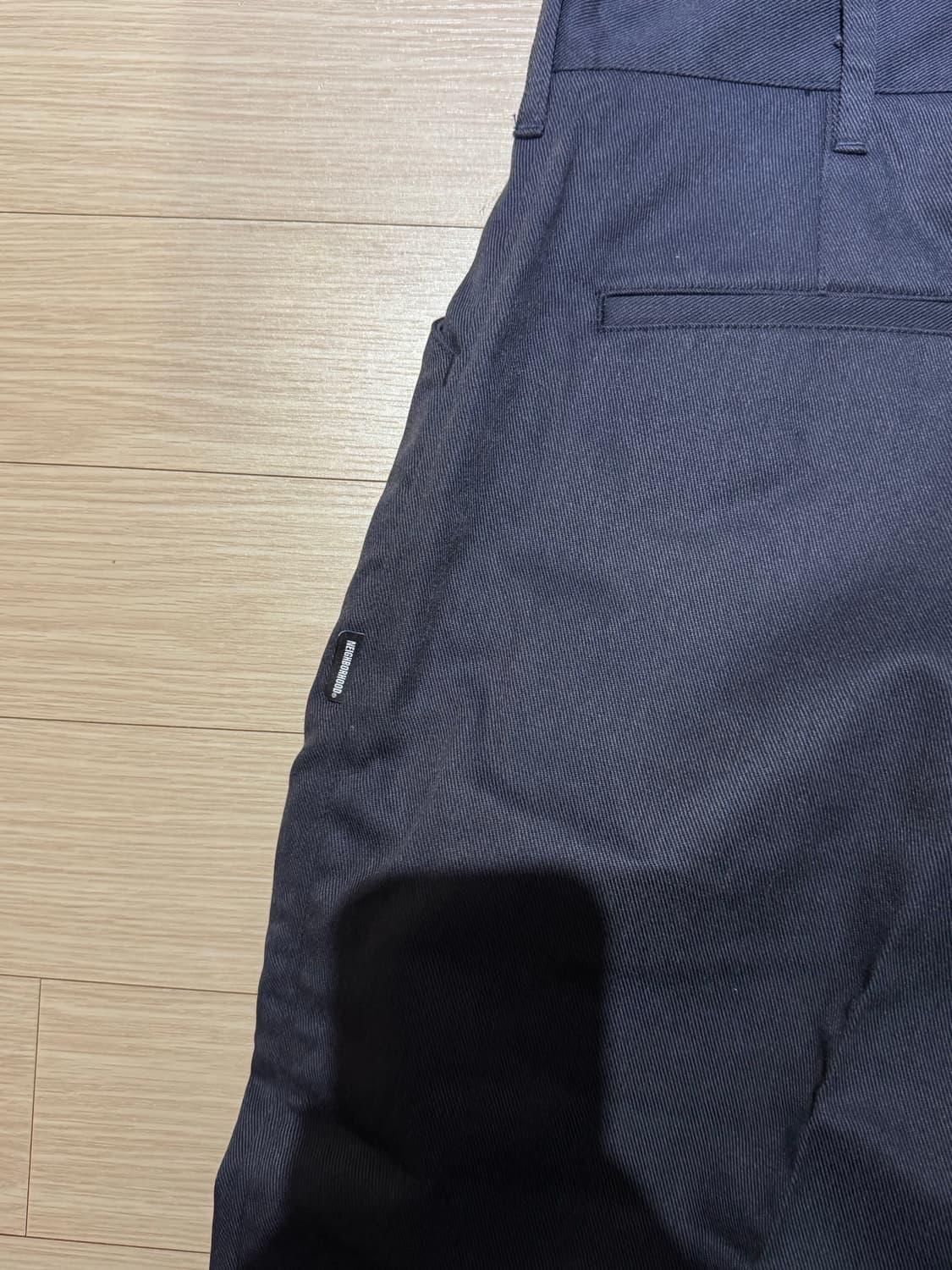 24ss 네이버후드 WP 외이드 치노 네이비 상품이미지4