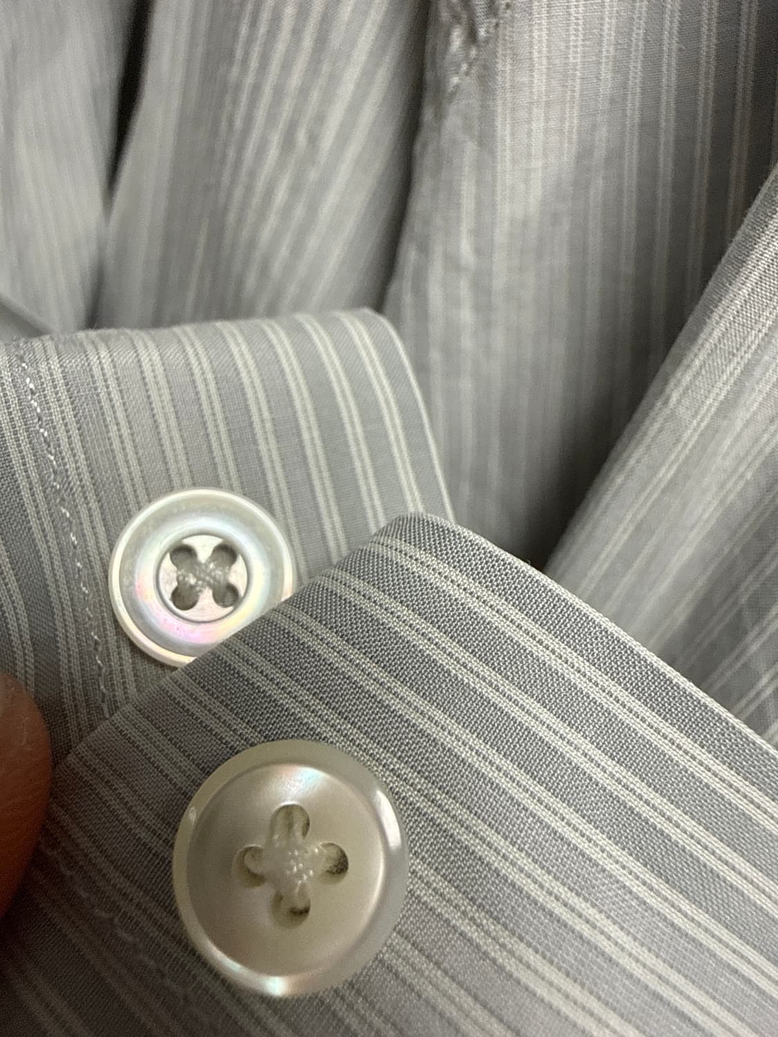 에르메스 레더 커프스 셔츠 상품이미지6