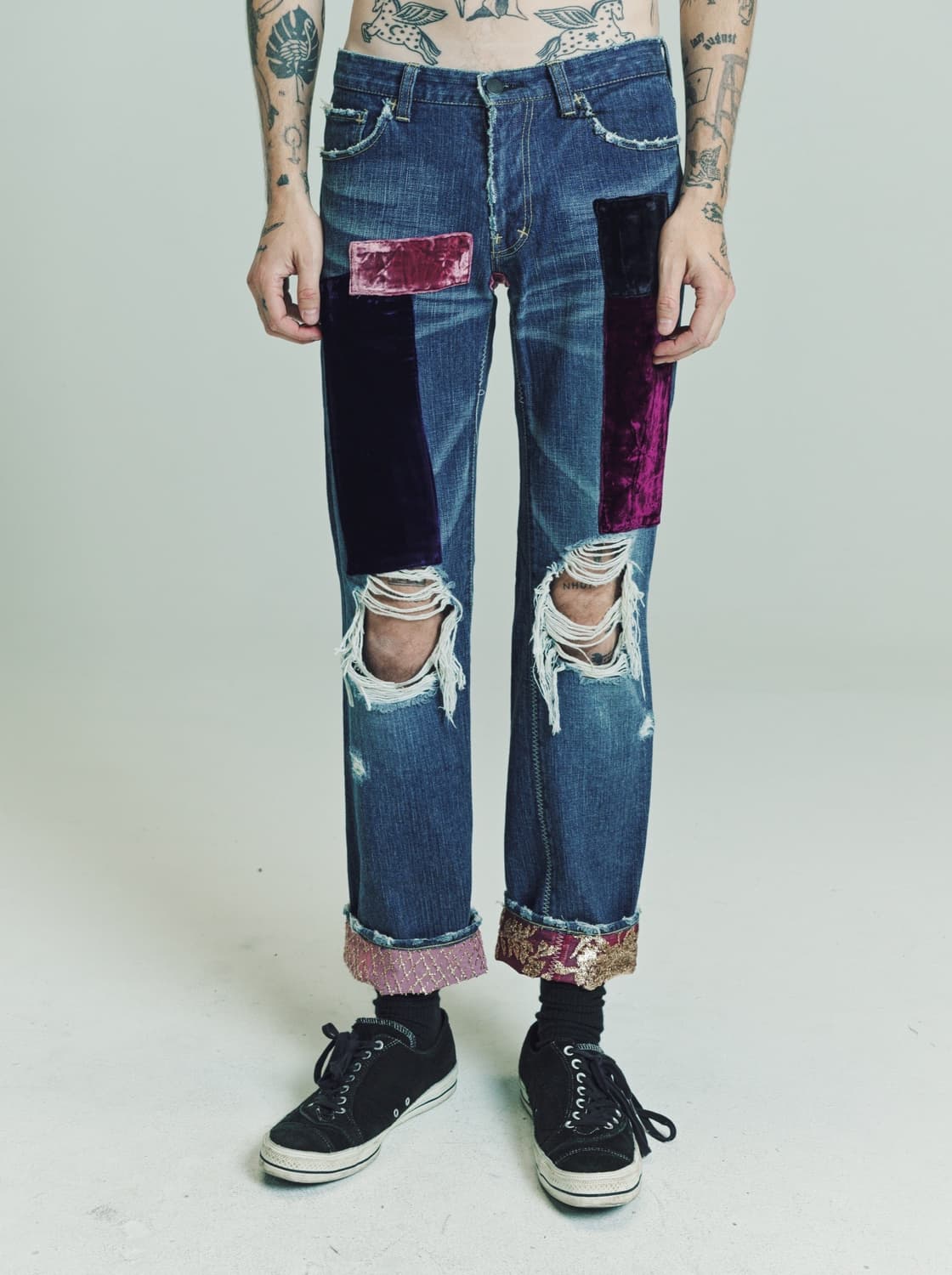 넘버나인 03aw 커트코베인 패치진 상품이미지1