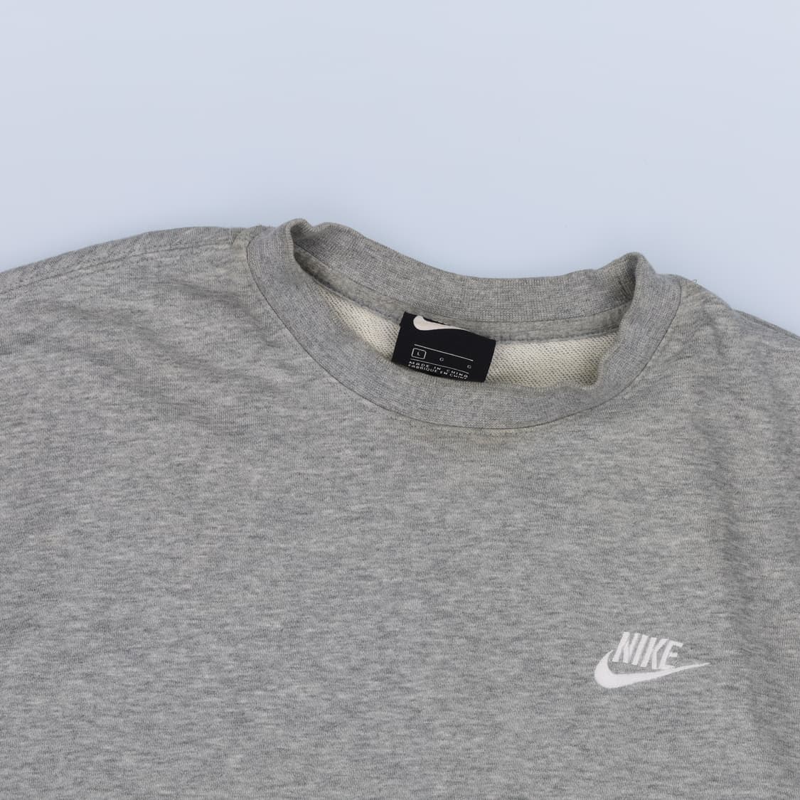 [L] 나이키 스몰로고 맨투맨 티셔츠 0119H1 상품이미지3