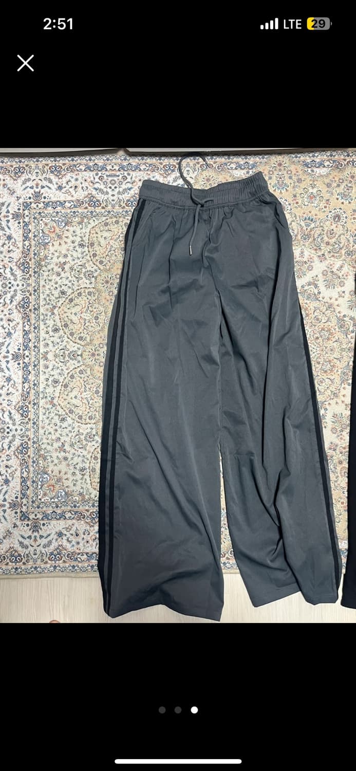 그레이 와이드팬츠 상품이미지3