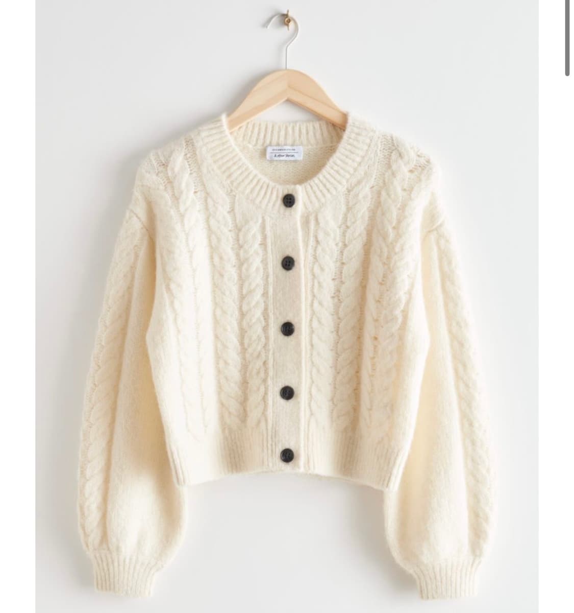앤아더스토리즈 케이블 니트 가디건 상품이미지1