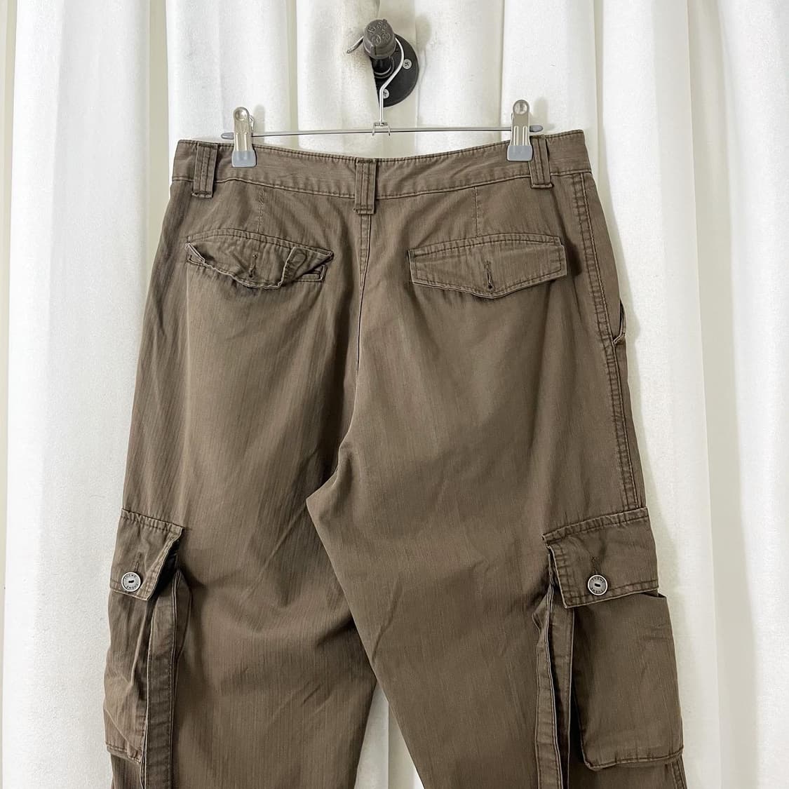 빈티지 브라운 카고 팬츠 상품이미지4