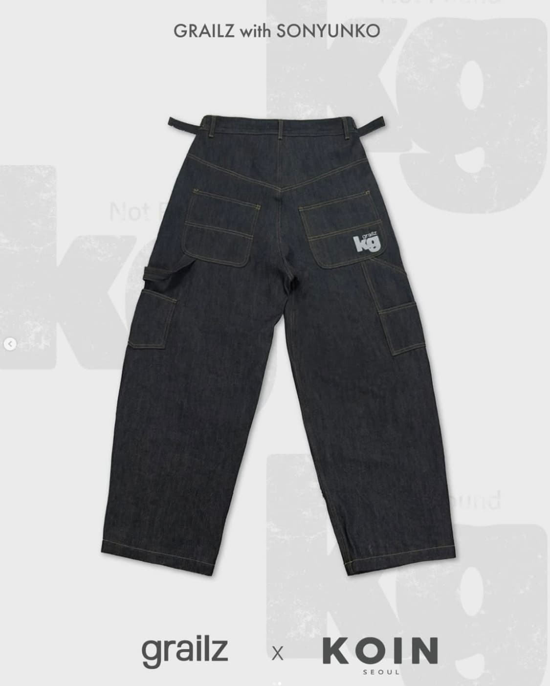 그레일즈 코인 서울 카펜터 팬츠 상품이미지1