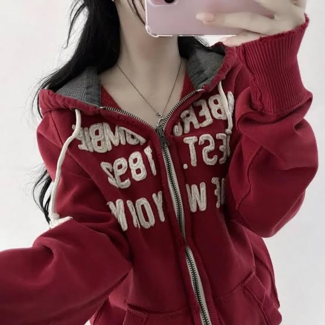 양홍원 아베 후드집업 레드 머슬 상품이미지8