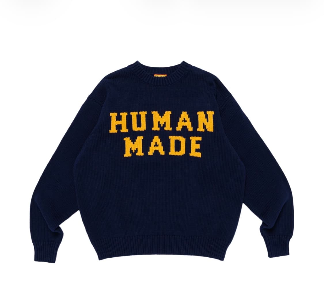 휴먼메이드 북극곰 니트 상품이미지1