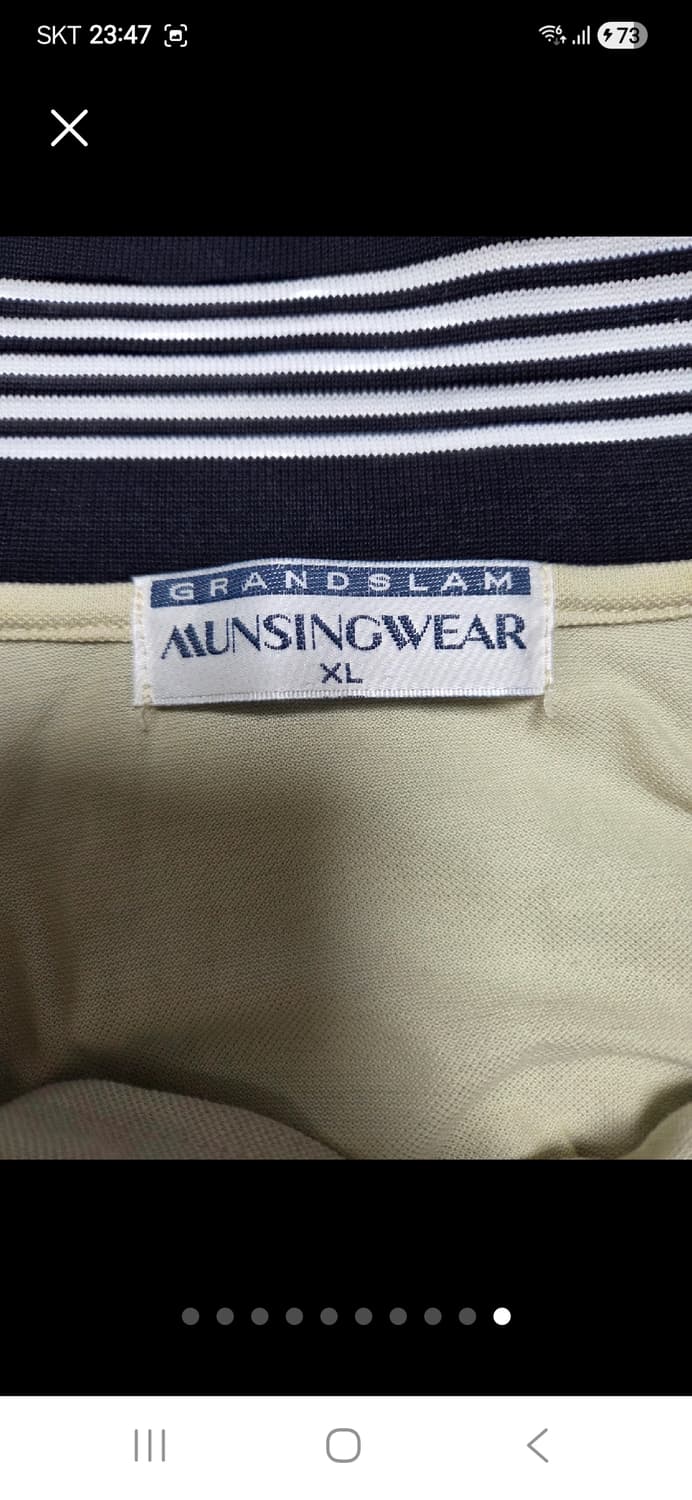 먼싱웨어 긴팔 골프 카라 티셔츠 XL 상품이미지10