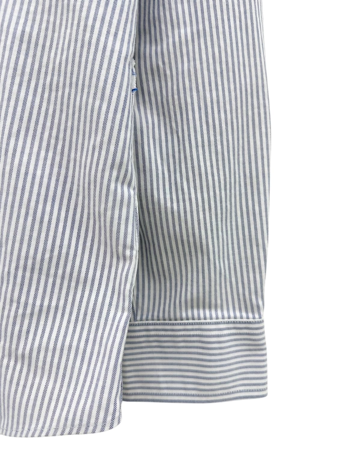 브룩스브라더스 스트라이프 셔츠 화이트&스카이블루 (M) 상품이미지6
