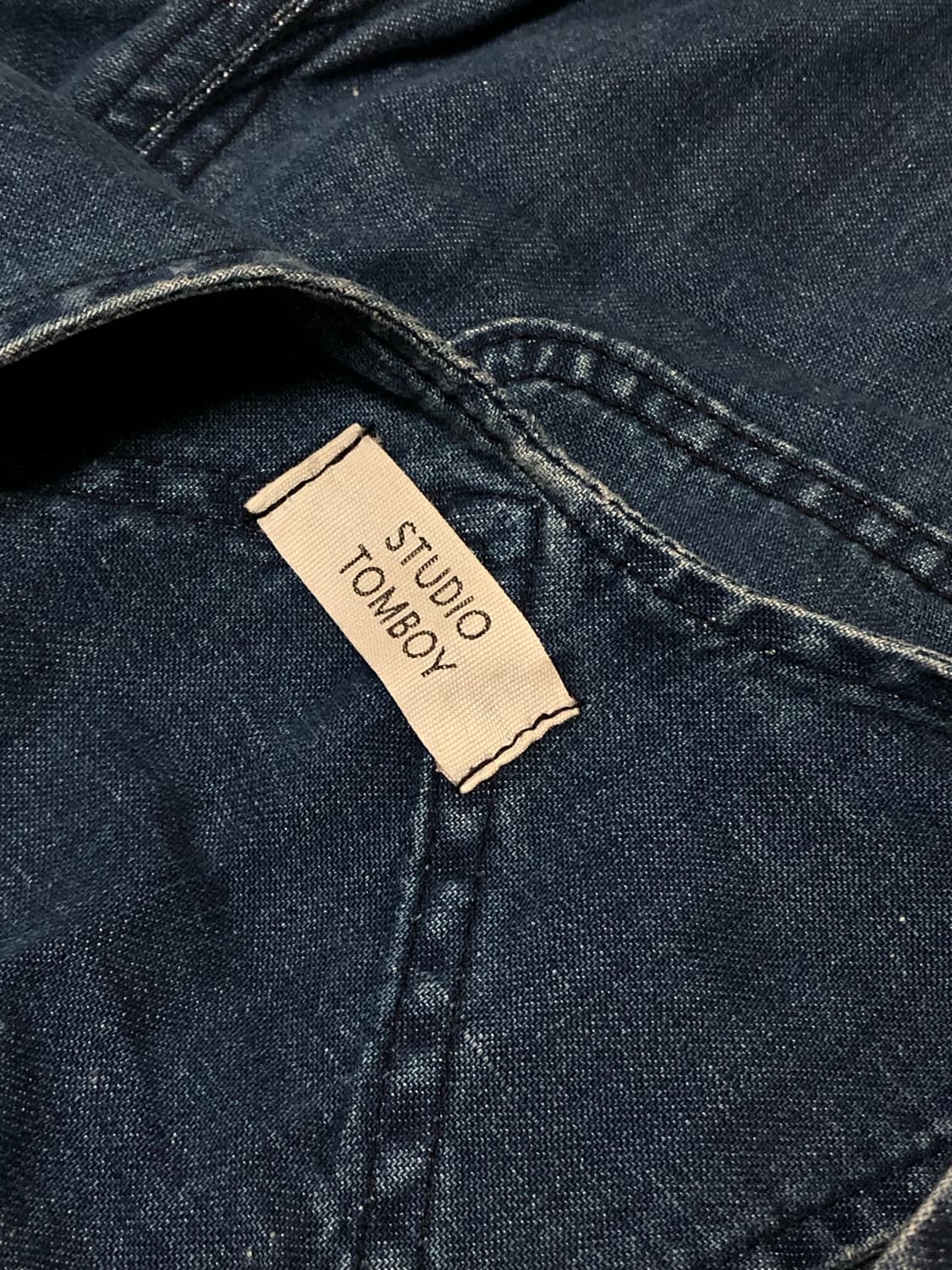 STUDIO TOMBOY [스튜디오 톰보이]  멜빵 청바지 상품이미지5