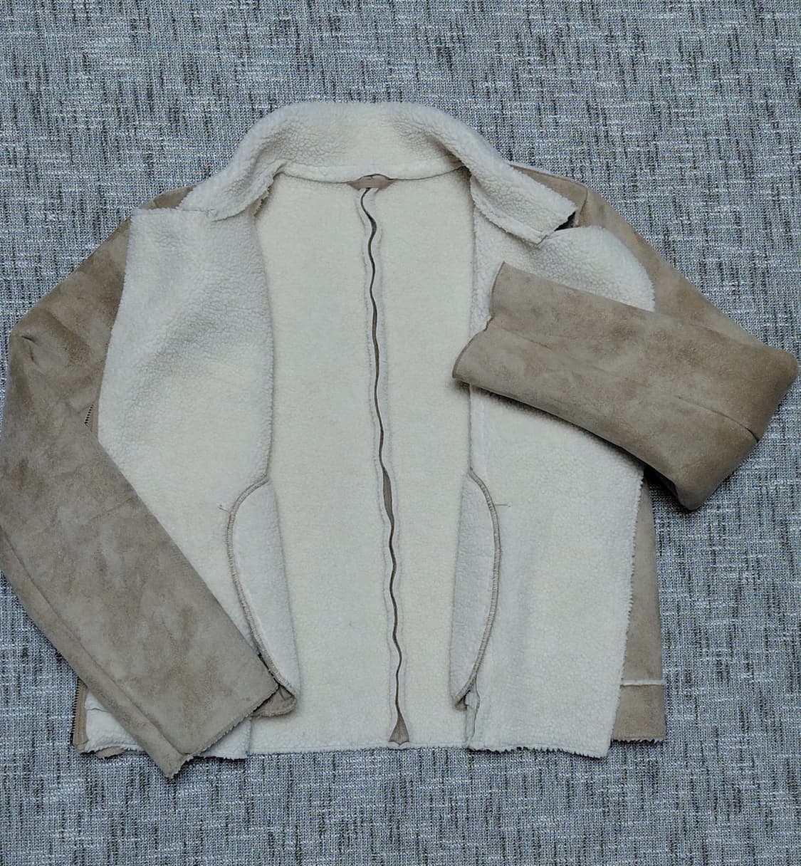 GU 여성 무스탕 자켓 L 상품이미지2