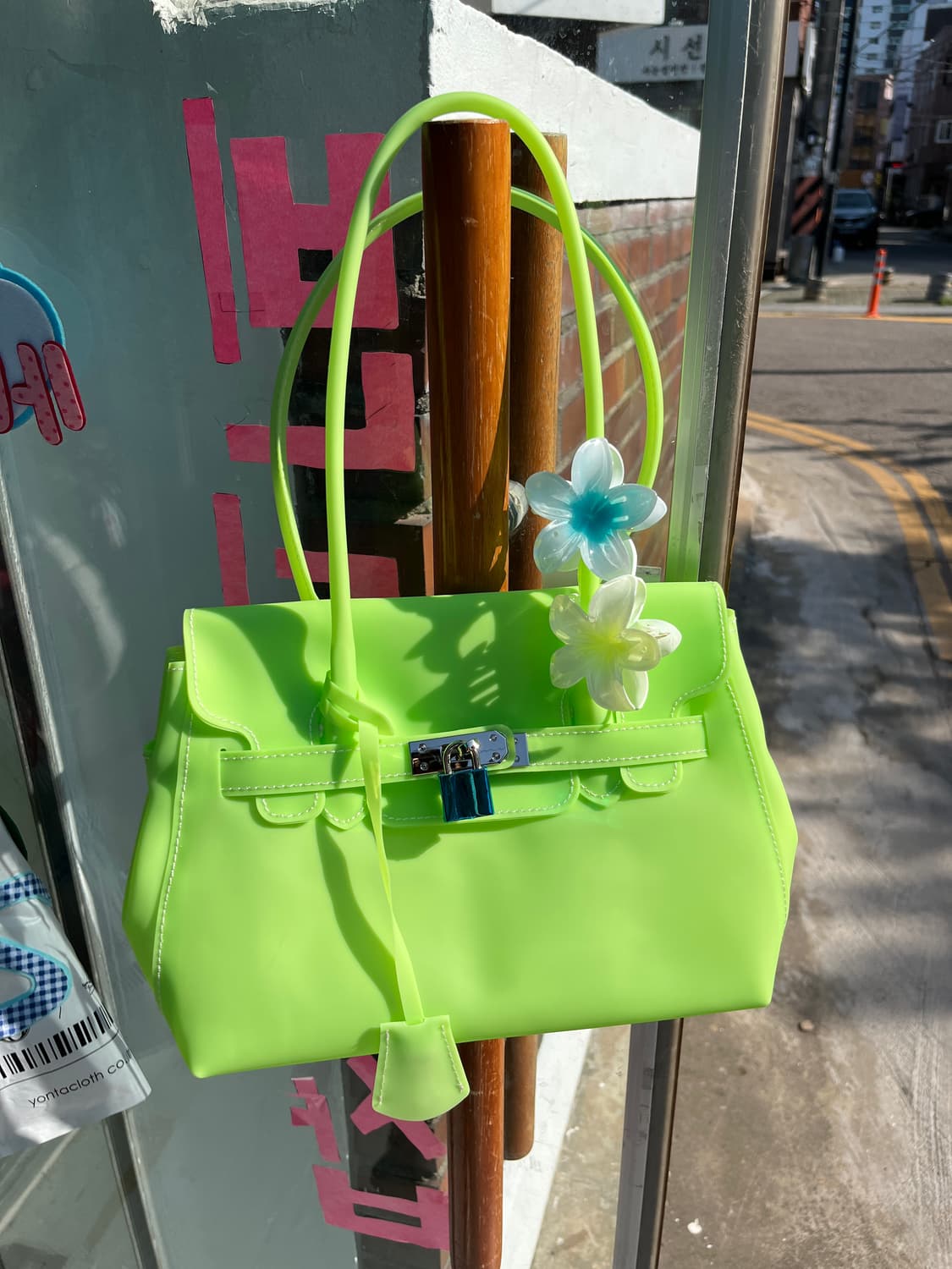 라임그린 미니 젤리버킨 🍋‍🟩 상품이미지6