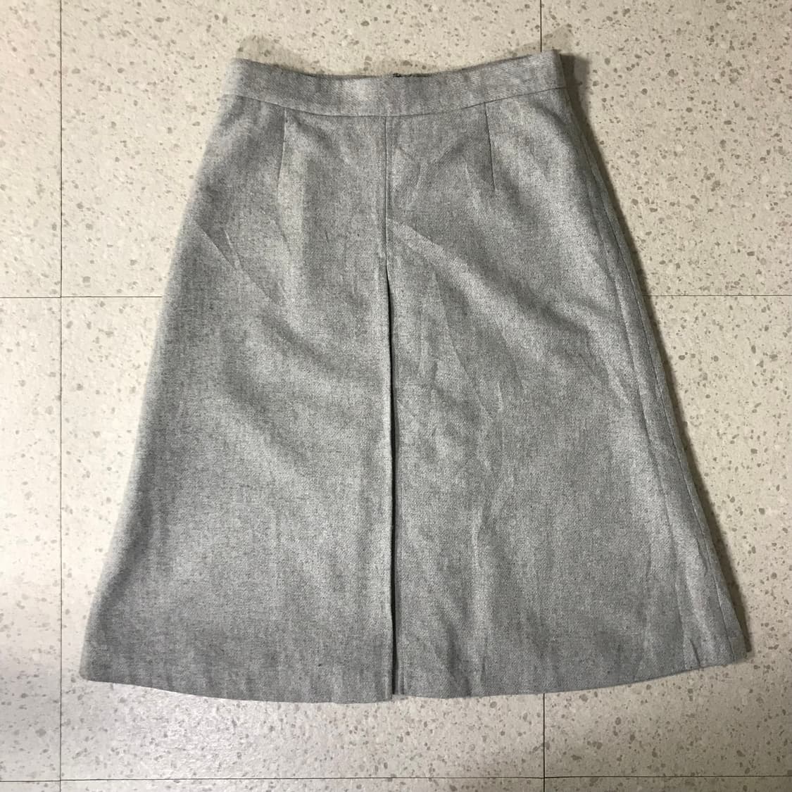 겨울 빈티지 소녀룩 ¡ 코트 미디스커트 비니 상품이미지5