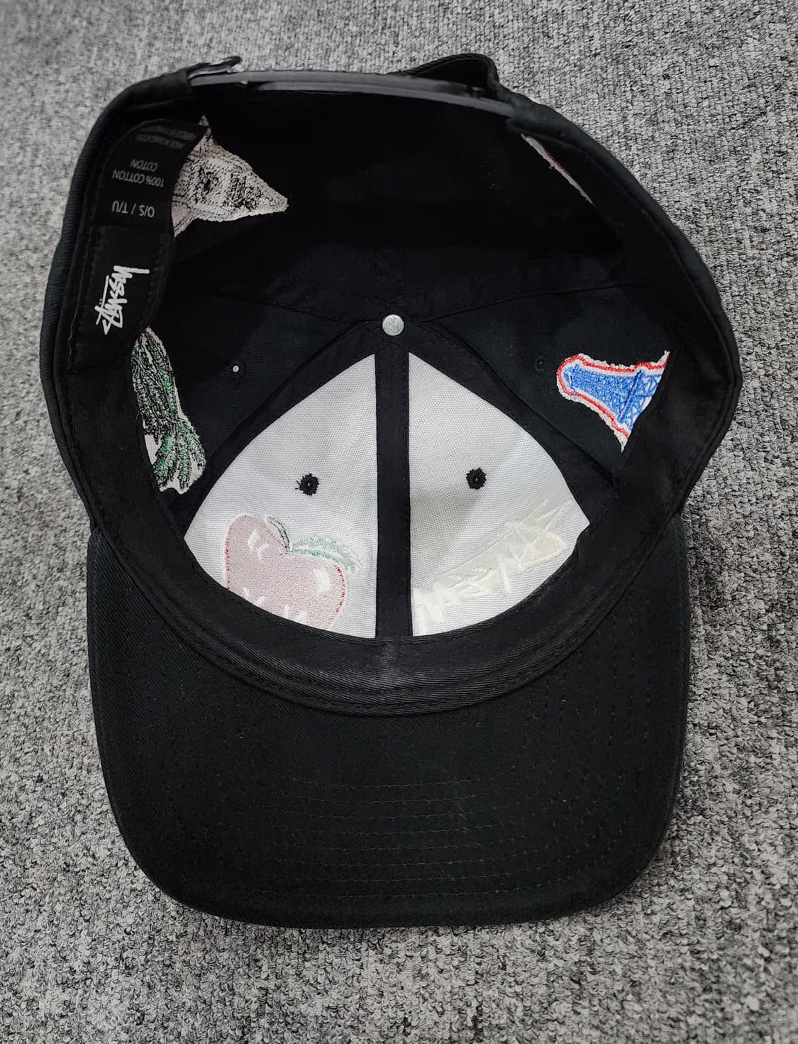 스투시 월드투어 아이콘 캡 패치 모자 상품이미지7