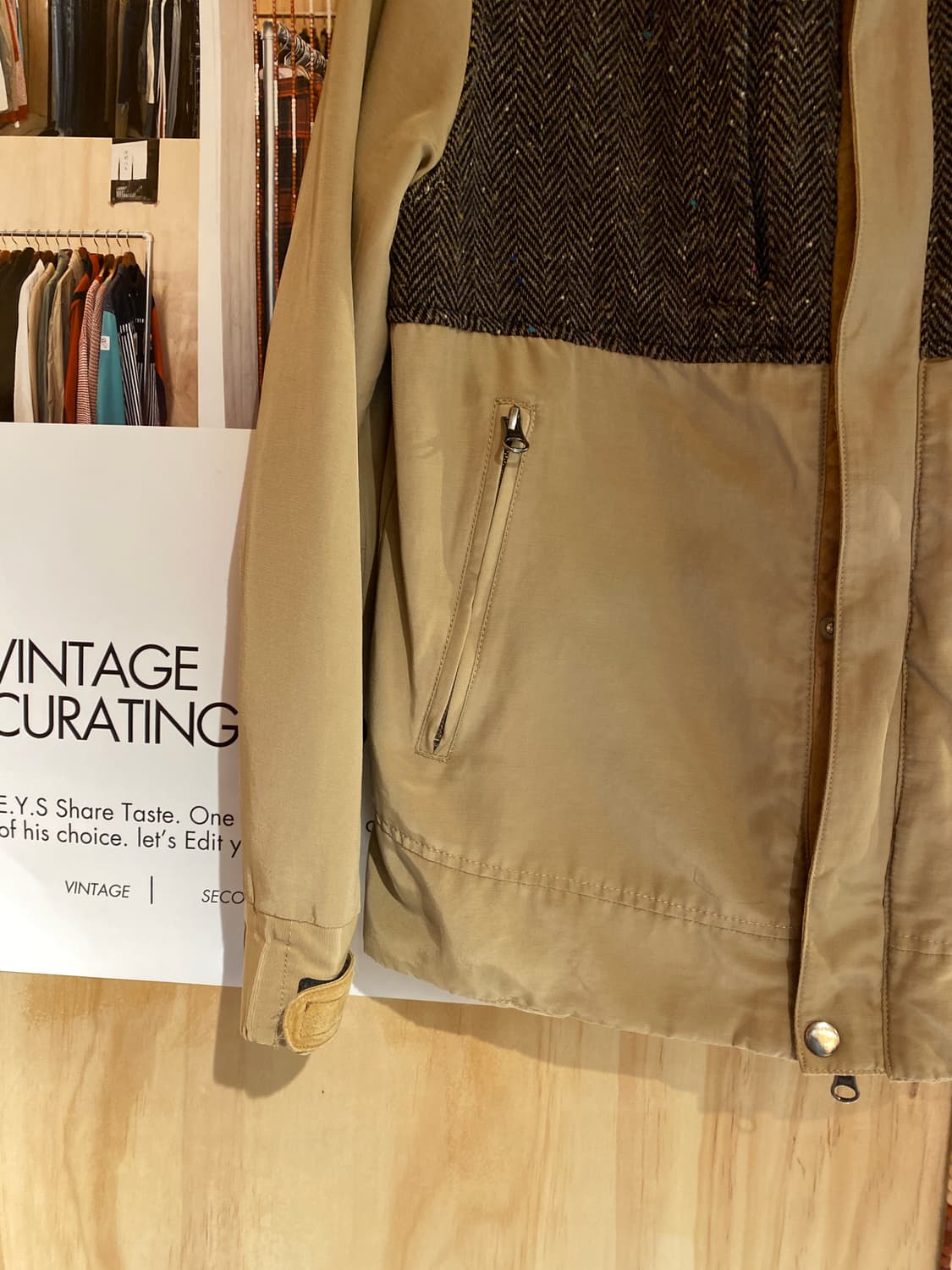 Lamond 해링본 코튼자켓 상품이미지3