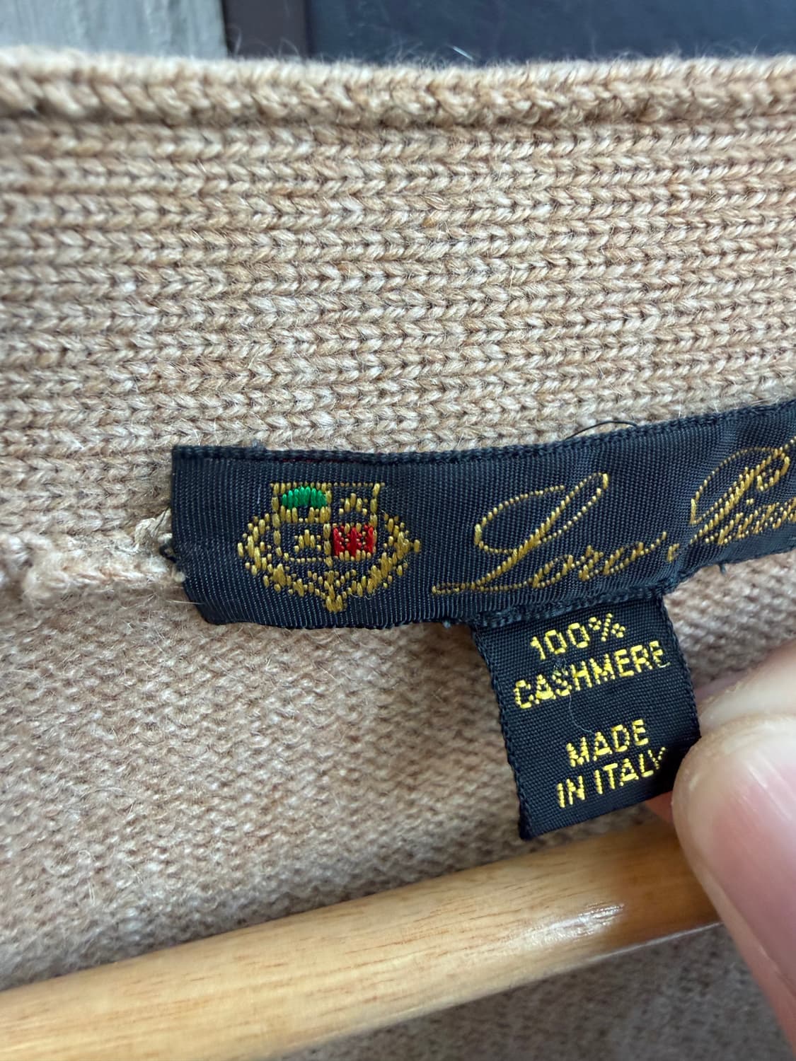 54/ 로로피아나 캐시미어 니트 가디건 상품이미지6