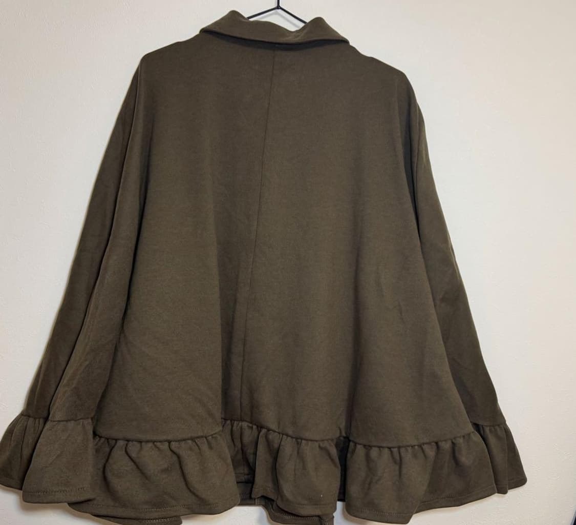 양산형지뢰계 케이프망토코트 달천 로리타 펑크 캐캐체 핀터깔 라떼히메갸루 상품이미지2