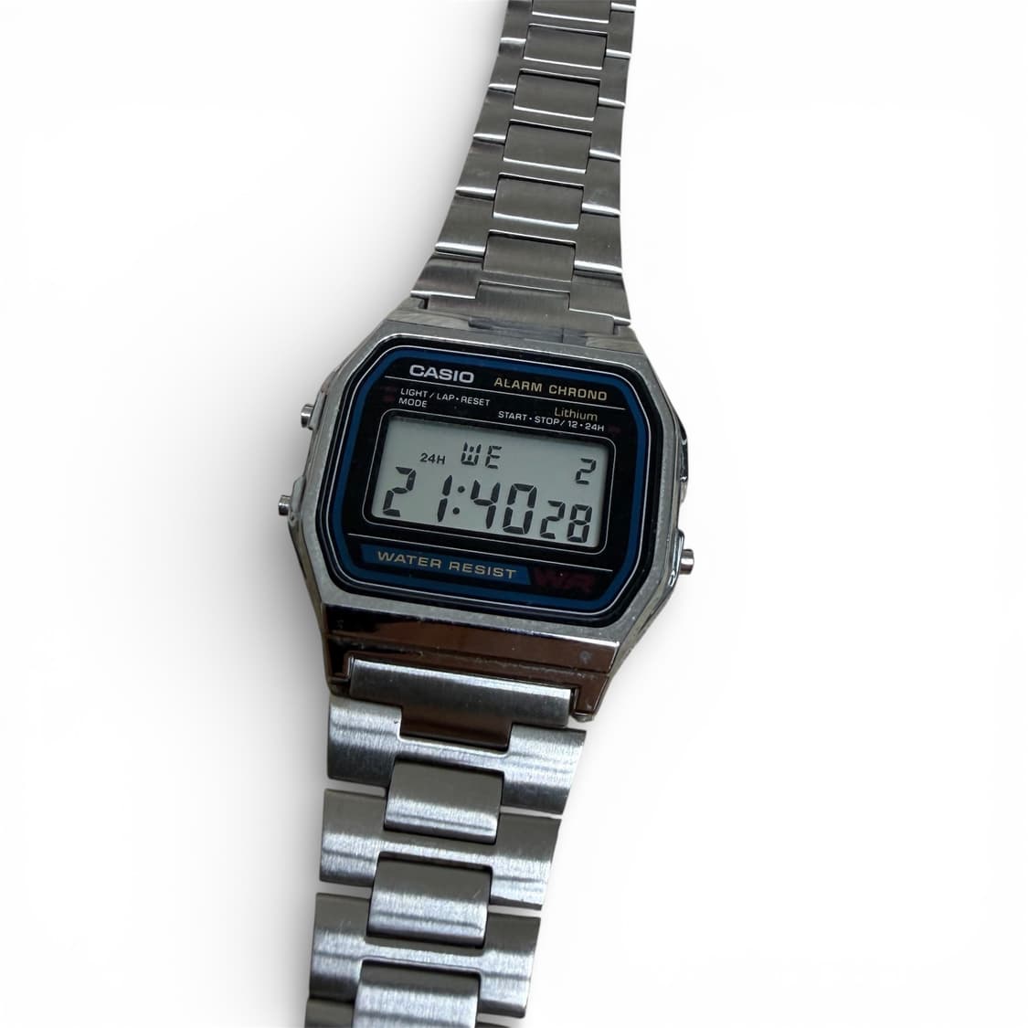 카시오 레트로 전자시계 A158W 상품이미지1