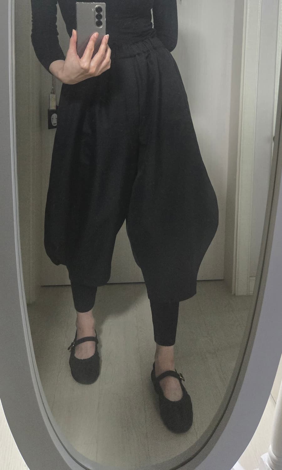 블랙 꼼데가르송  벌룬팬츠 2025ss 상품이미지5