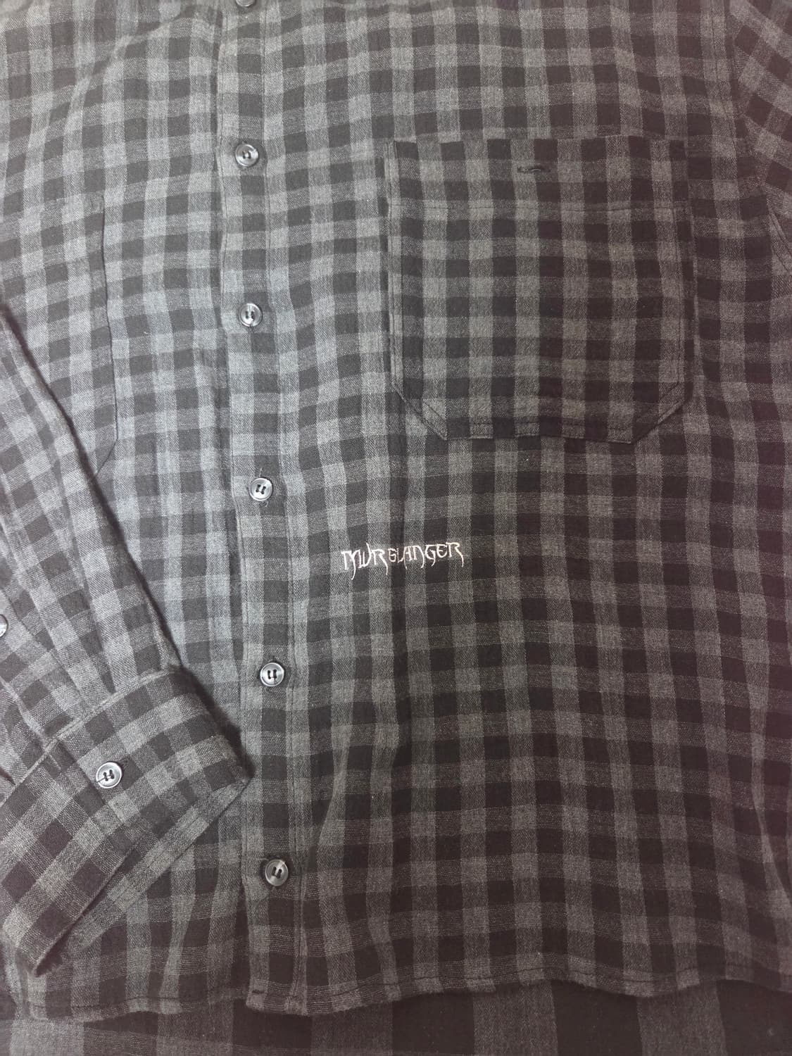 언더마이카 트론리 백로고 크롭셔츠 1사이즈 상품이미지5