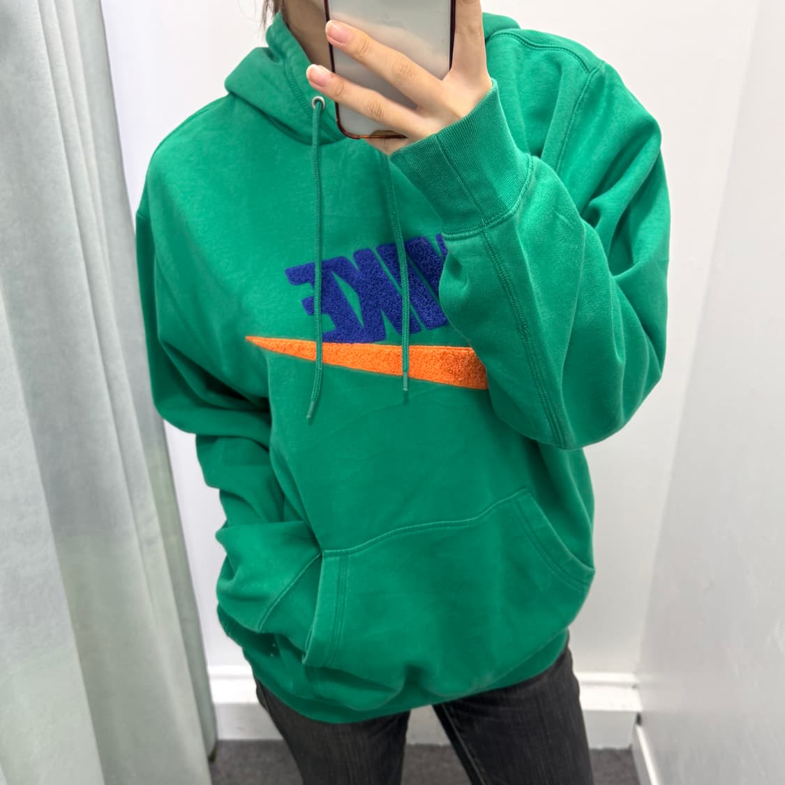 나이키 그린 후드티 상품이미지2