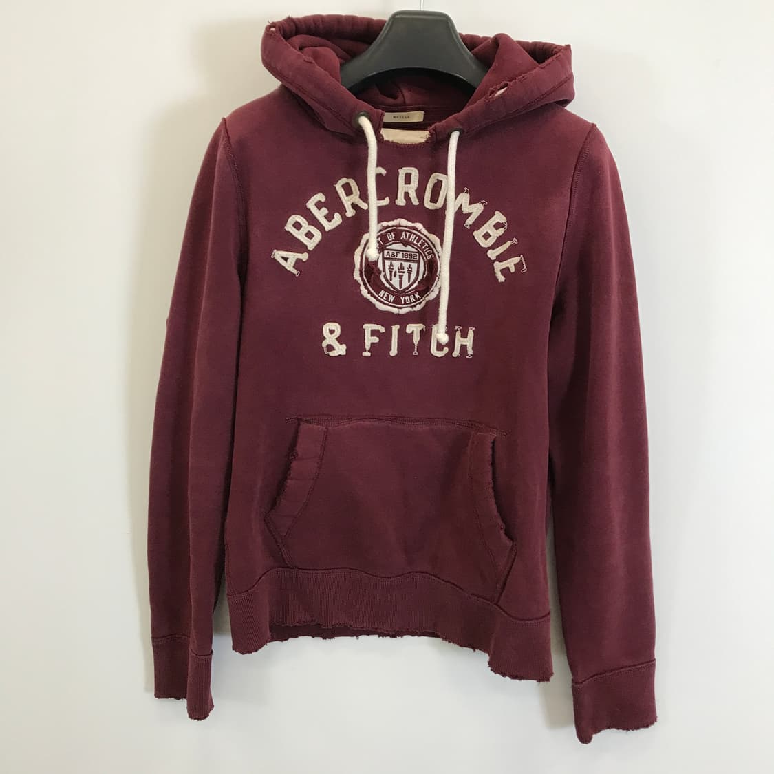 아베크롬비 버건디 빈티지 후드 [L] 상품이미지1
