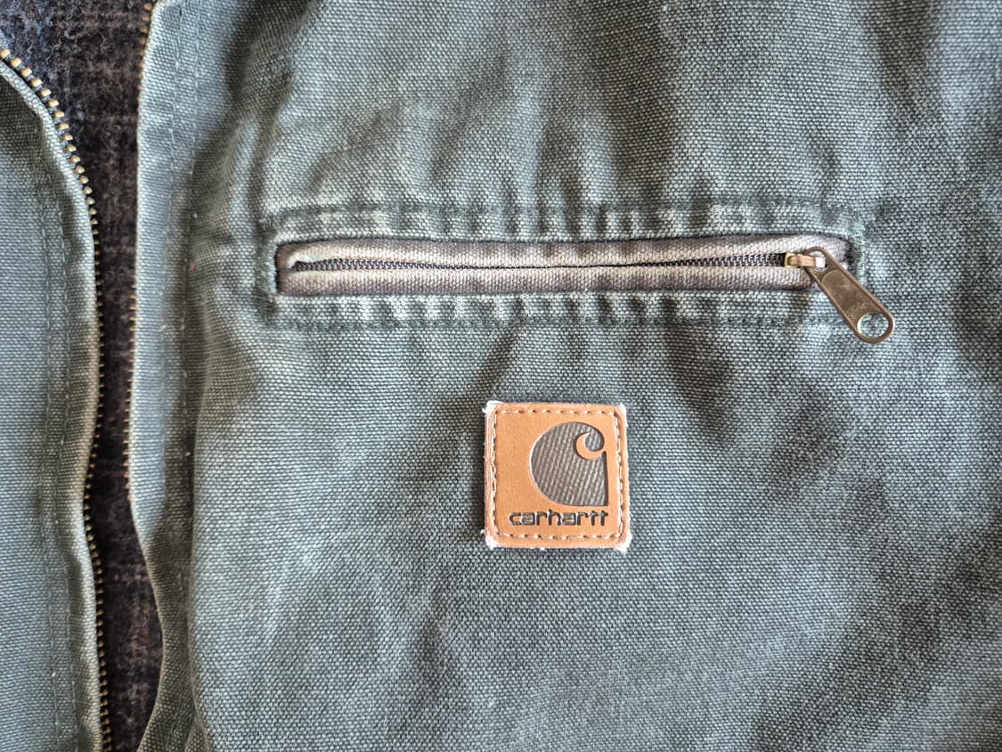 칼하트 J97 디트로이트 자켓 mos XL TALL 상품이미지4